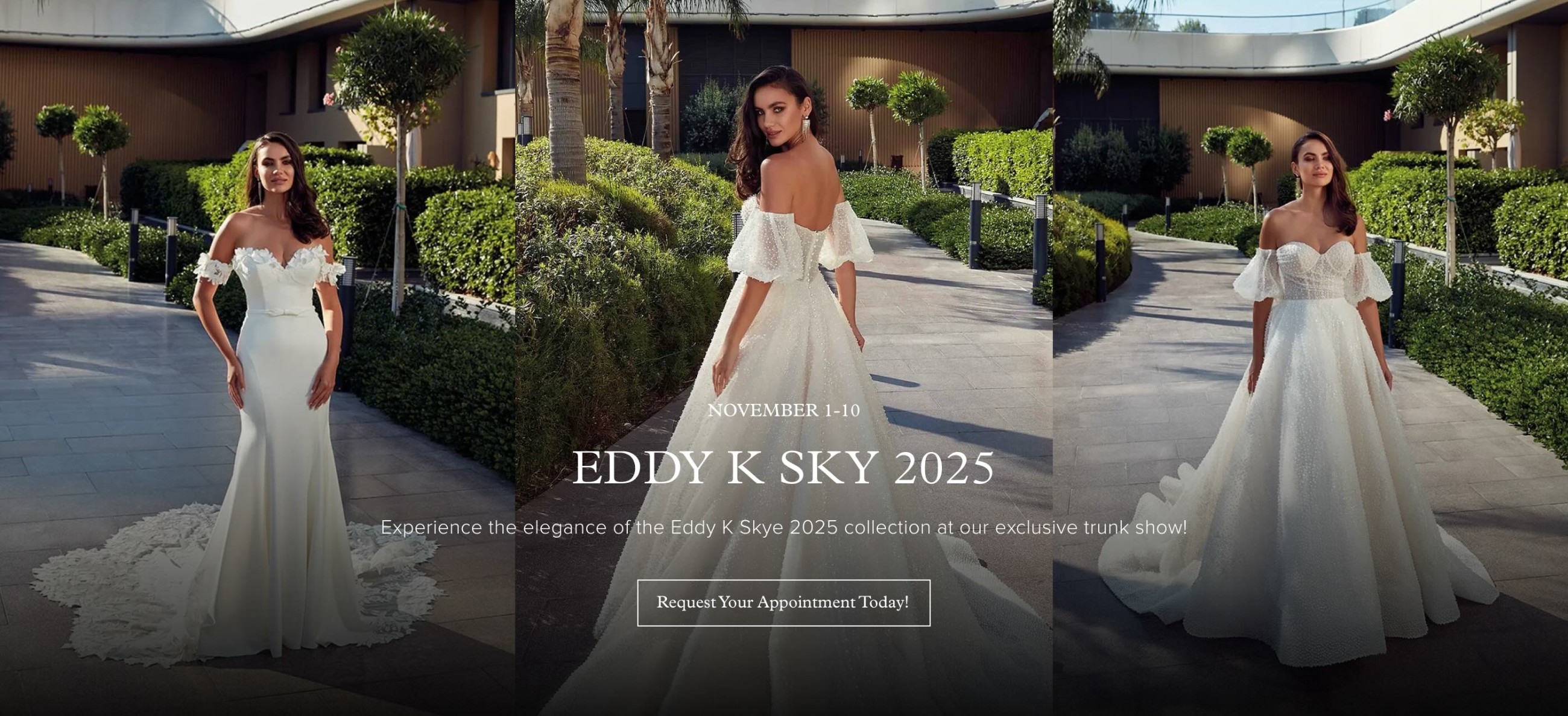 Eddy K Sky 2025 Trunk Show banner